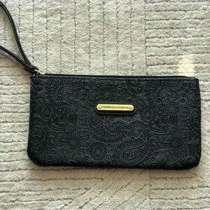 stone mountain Embossed Paisley Wristlet
